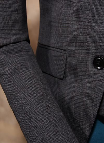  英倫雅痞西服外套 復古暗格單排兩粒扣男士修身西裝 潮